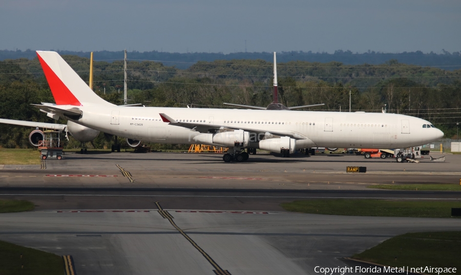 Philippine Airlines Airbus A340-313X (RP-C3439) | Photo 407885