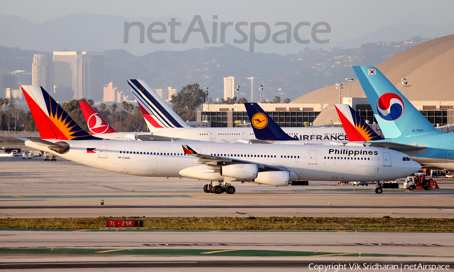 Philippine Airlines Airbus A340-313X (RP-C3441) | Photo 100897