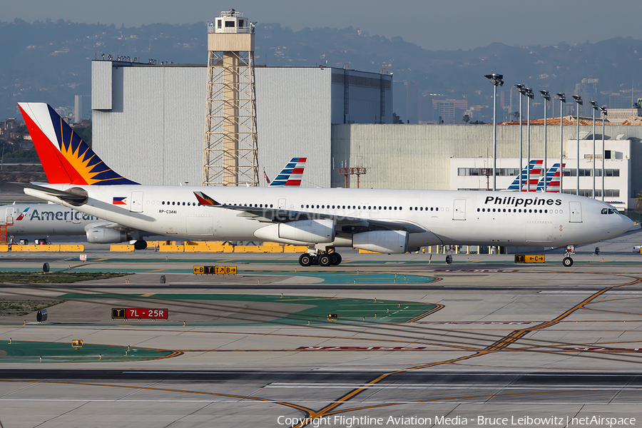Philippine Airlines Airbus A340-313X (RP-C3441) | Photo 101266
