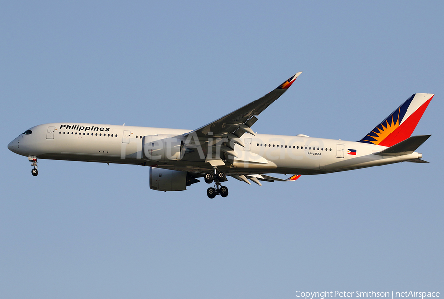 Philippine Airlines Airbus A350-941 (RP-C3504) | Photo 333295