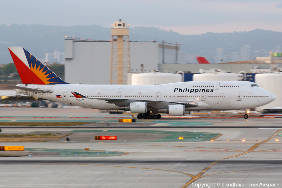 Philippine Airlines Boeing 747-4F6 (RP-C7473) | Photo 10946