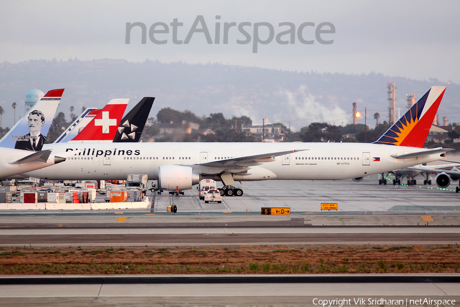Philippine Airlines Boeing 777-3F6(ER) (RP-C7773) | Photo 57595