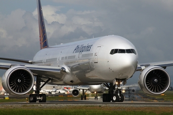 Philippine Airlines Boeing 777-3F6(ER) (RP-C7775) at  Manila - Ninoy Aquino International, Philippines