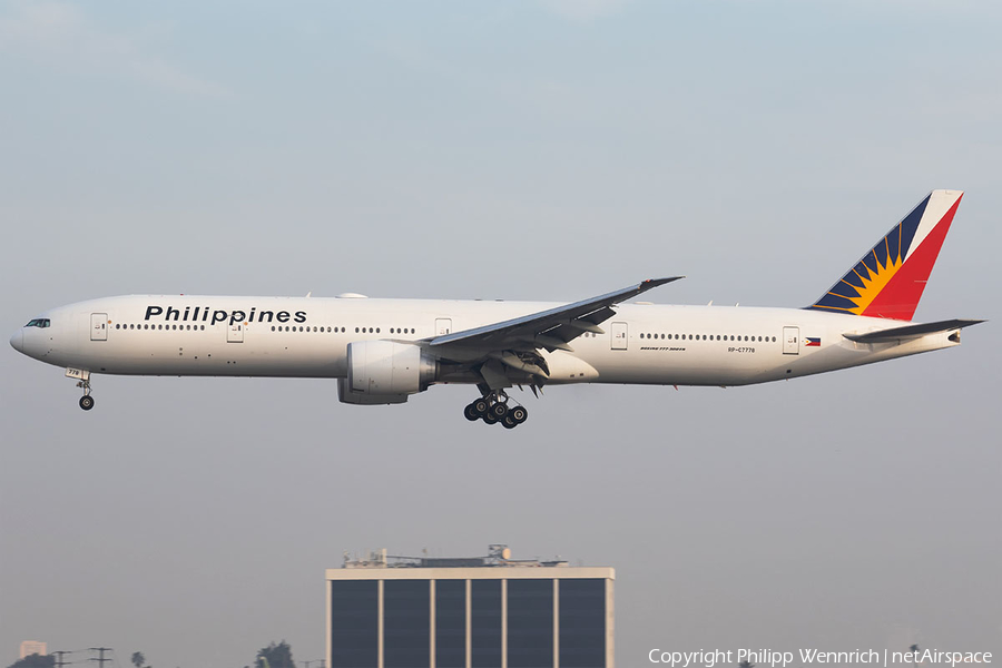 Philippine Airlines Boeing 777-3F6(ER) (RP-C7778) | Photo 309663