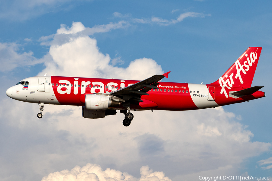 AirAsia (Philippines) Airbus A320-216 (RP-C8965) | Photo 284626