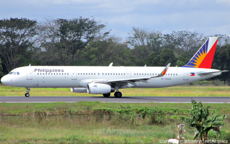 Philippine Airlines Airbus A321-231 (RP-C9929) | Photo 524241