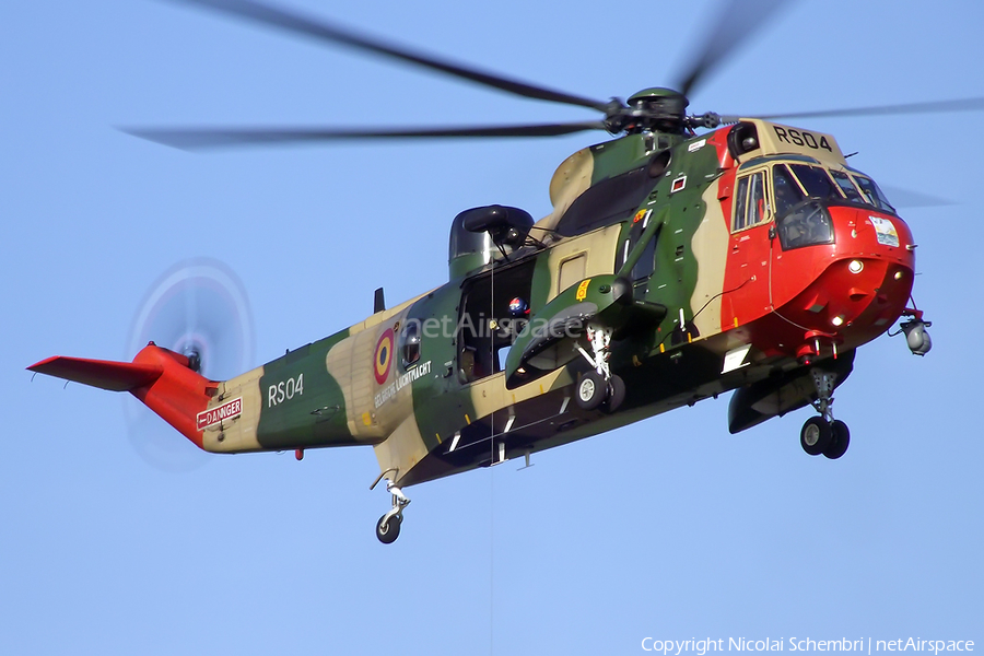 Belgian Air Force Westland Sea King Mk.48 (RS04) | Photo 27795