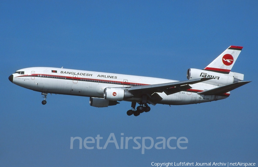 Biman Bangladesh Airlines McDonnell Douglas DC-10-30 (S2-ACQ) | Photo 405249