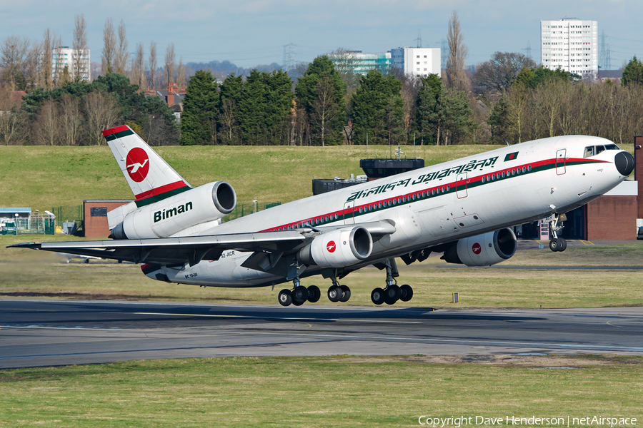 Biman Bangladesh Airlines McDonnell Douglas DC-10-30 (S2-ACR) | Photo 41230