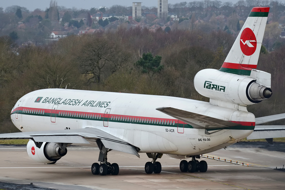 Biman Bangladesh Airlines McDonnell Douglas DC-10-30 (S2-ACR) at  Birmingham - International, United Kingdom