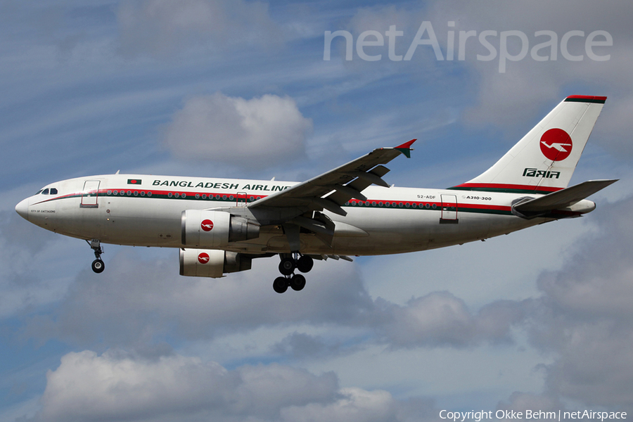 Biman Bangladesh Airlines Airbus A310-325 (S2-ADF) | Photo 72361