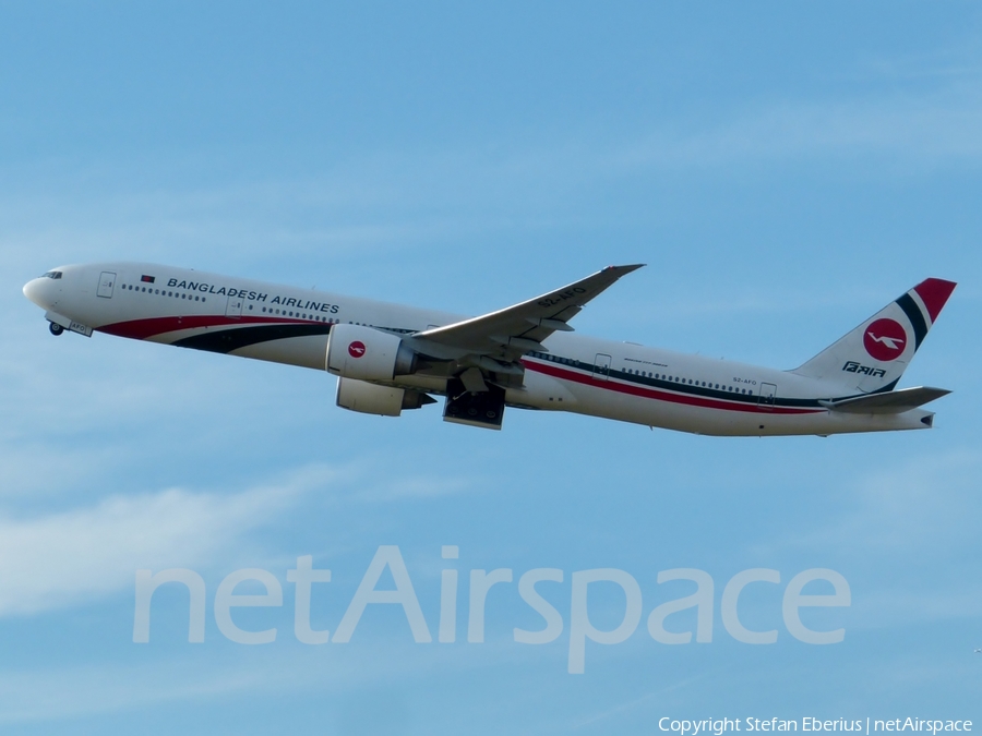 Biman Bangladesh Airlines Boeing 777-3E9(ER) (S2-AFO) | Photo 127868