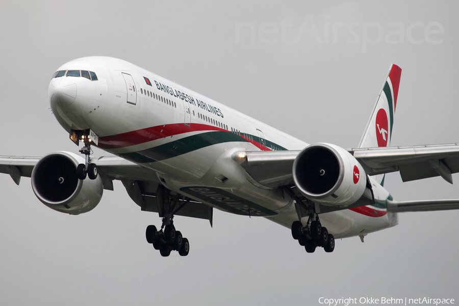 Biman Bangladesh Airlines Boeing 777-3E9(ER) (S2-AFO) | Photo 335234