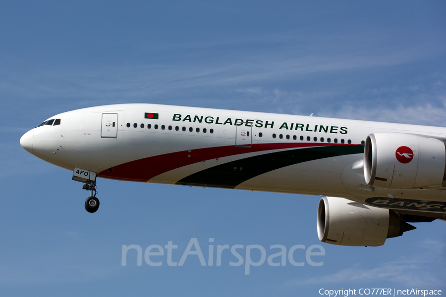 Biman Bangladesh Airlines Boeing 777-3E9(ER) (S2-AFO) | Photo 56923