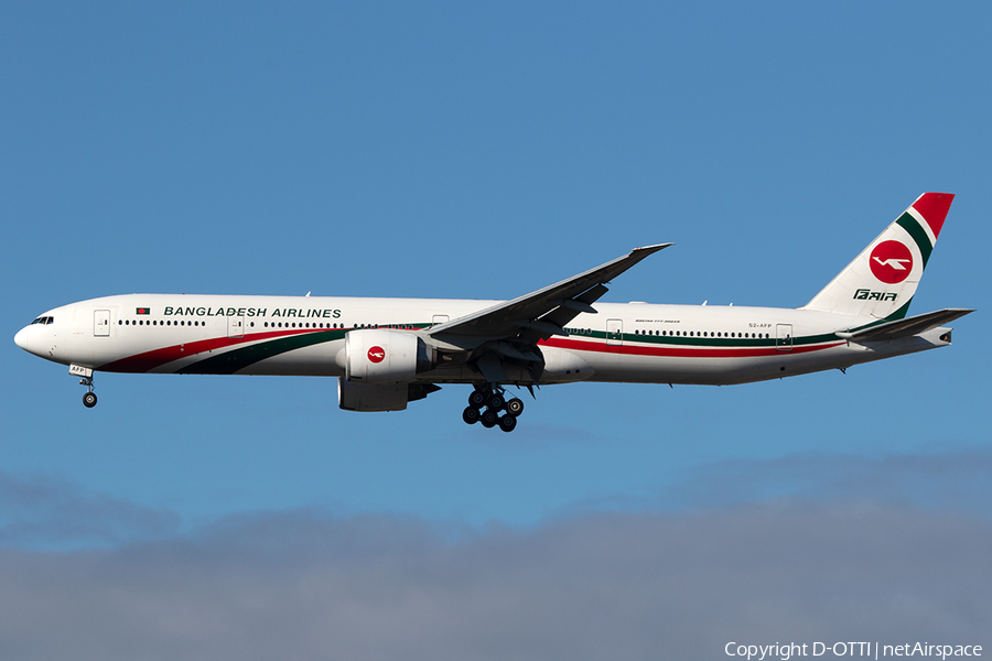 Biman Bangladesh Airlines Boeing 777-3E9(ER) (S2-AFP) | Photo 266955