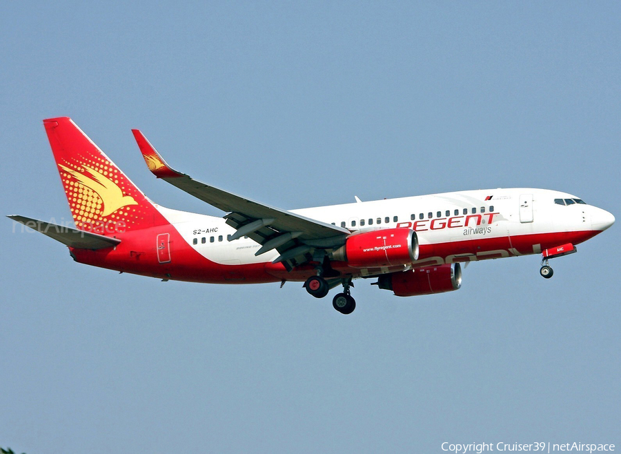 Regent Airways Boeing 737-7V3 (S2-AHC) | Photo 345941