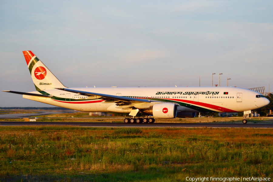 Biman Bangladesh Airlines Boeing 777-266(ER) (S2-AHL) | Photo 420529