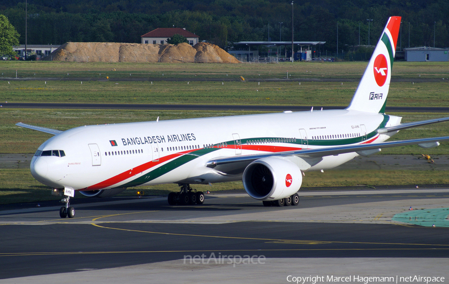 Biman Bangladesh Airlines Boeing 777-3E9(ER) (S2-AHN) | Photo 104321