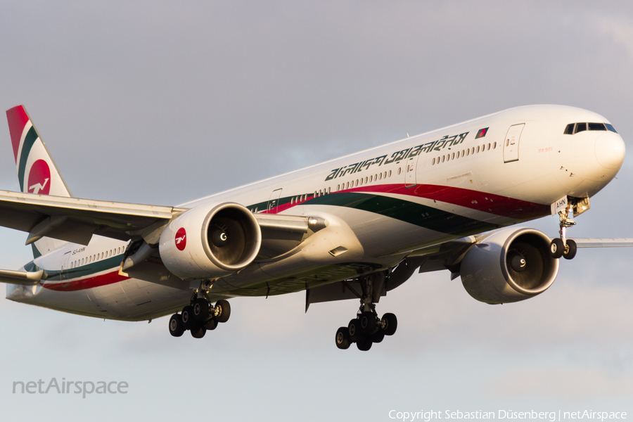 Biman Bangladesh Airlines Boeing 777-3E9(ER) (S2-AHN) | Photo 116601