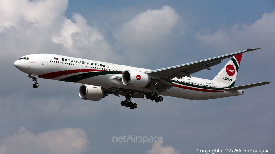 Biman Bangladesh Airlines Boeing 777-3E9(ER) (S2-AHN) | Photo 67071