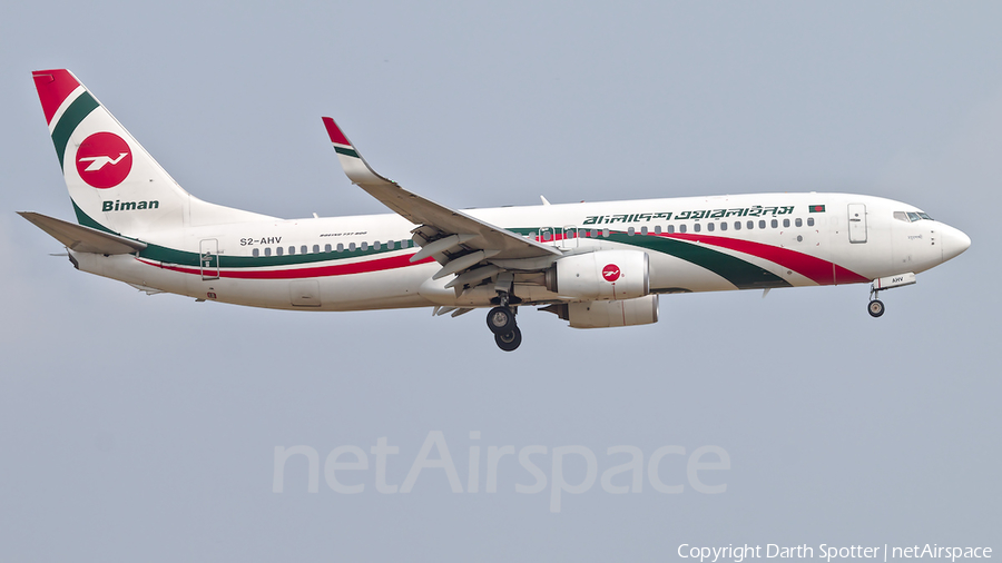 Biman Bangladesh Airlines Boeing 737-8E9 (S2-AHV) | Photo 319866