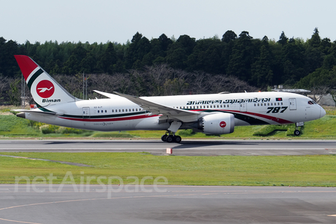 Biman Bangladesh Airlines Boeing 787-8 Dreamliner (S2-AJT) at  Tokyo - Narita International, Japan
