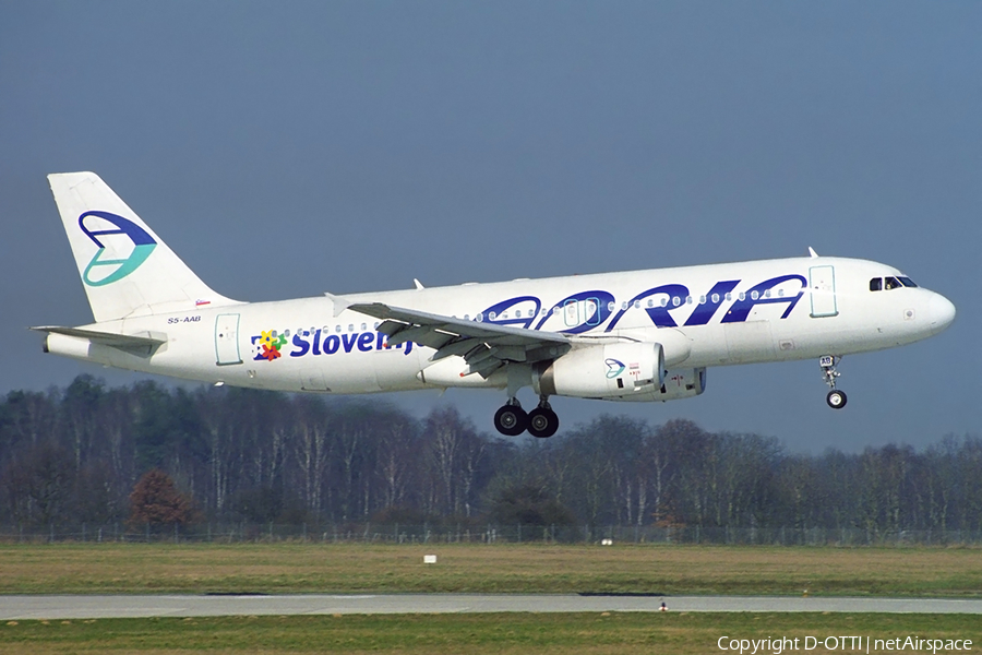 Adria Airways Airbus A320-231 (S5-AAB) | Photo 387018