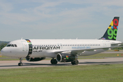 Afriqiyah Airways Airbus A320-231 (S5-AAB) at  Manchester - International (Ringway), United Kingdom