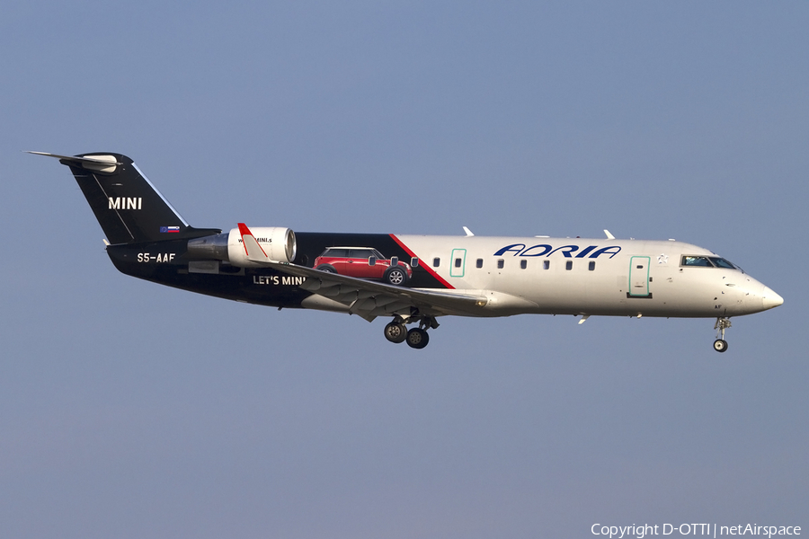 Adria Airways Bombardier CRJ-200LR (S5-AAF) | Photo 140570