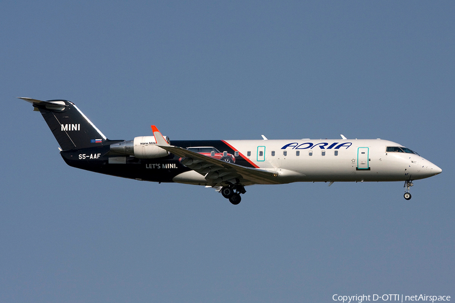 Adria Airways Bombardier CRJ-200LR (S5-AAF) | Photo 140589