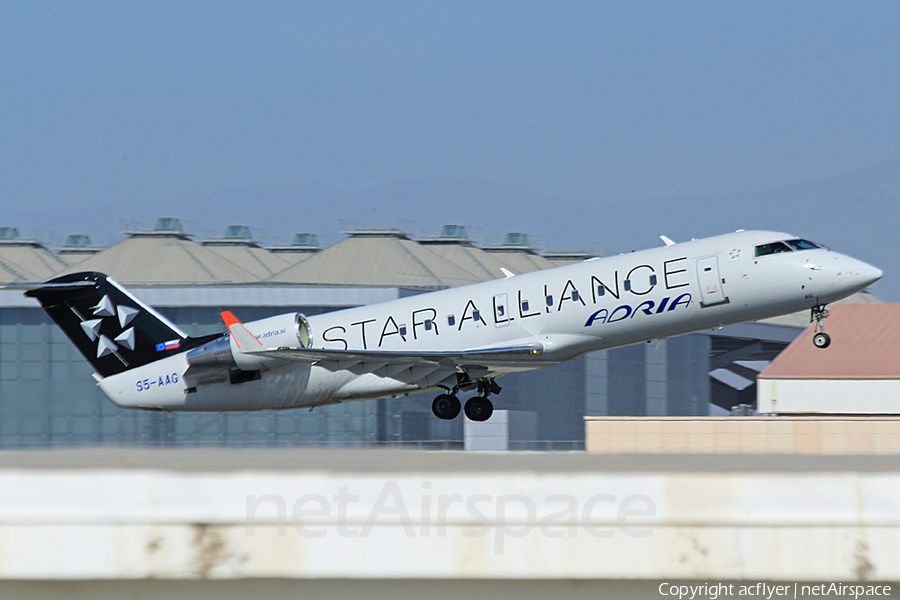 Adria Airways Bombardier CRJ-200LR (S5-AAG) | Photo 306354