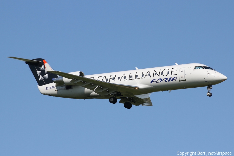 Adria Airways Bombardier CRJ-200LR (S5-AAG) | Photo 51667