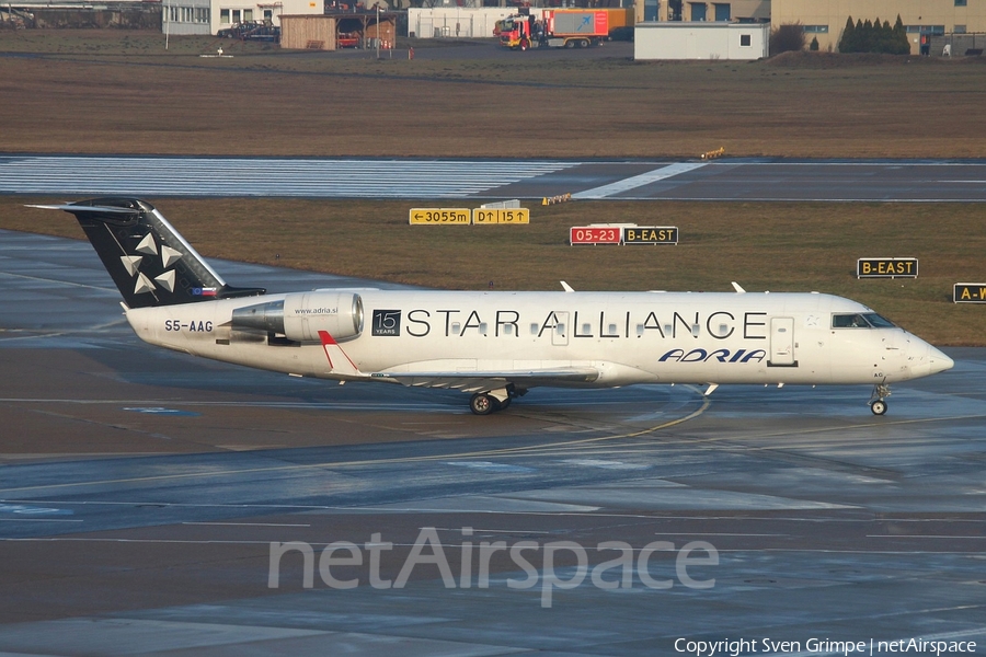 Adria Airways Bombardier CRJ-200LR (S5-AAG) | Photo 40076