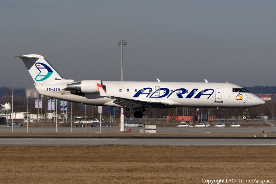 Adria Airways Bombardier CRJ-100LR (S5-AAH) | Photo 140590