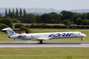 Adria Airways Bombardier CRJ-900LR (S5-AAK) at  Manchester - International (Ringway), United Kingdom