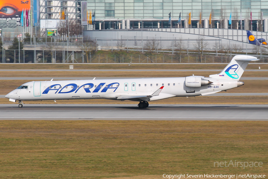 Adria Airways Bombardier CRJ-900LR (S5-AAK) | Photo 230900