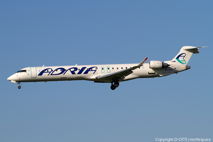 Adria Airways Bombardier CRJ-900LR (S5-AAK) | Photo 140601