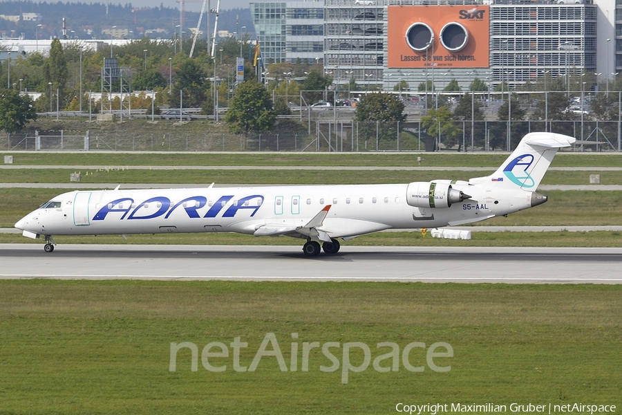 Adria Airways Bombardier CRJ-900LR (S5-AAL) | Photo 112329