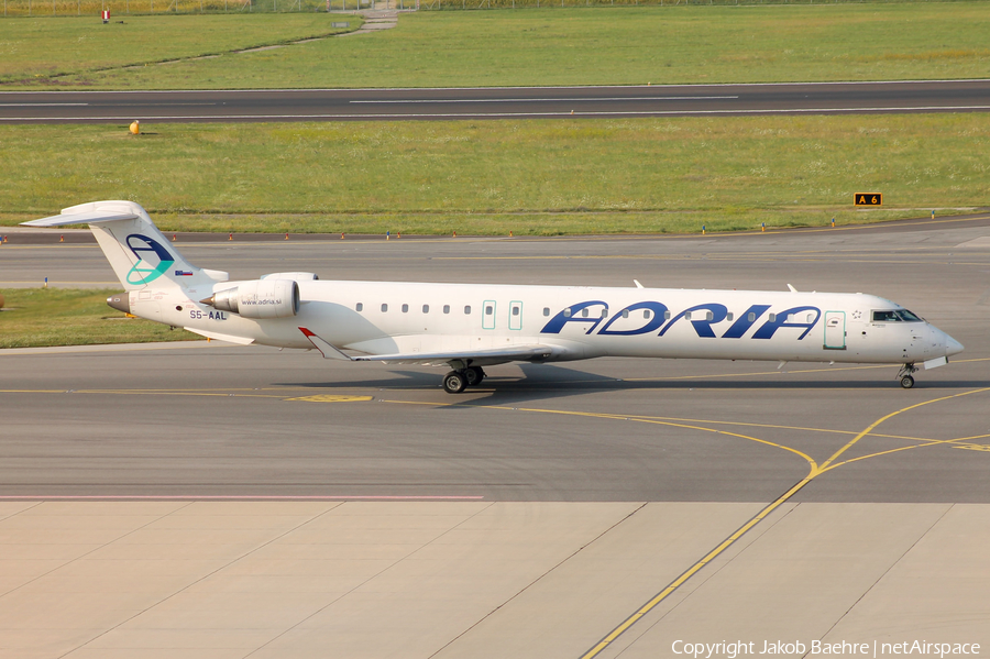 Adria Airways Bombardier CRJ-900LR (S5-AAL) | Photo 138211