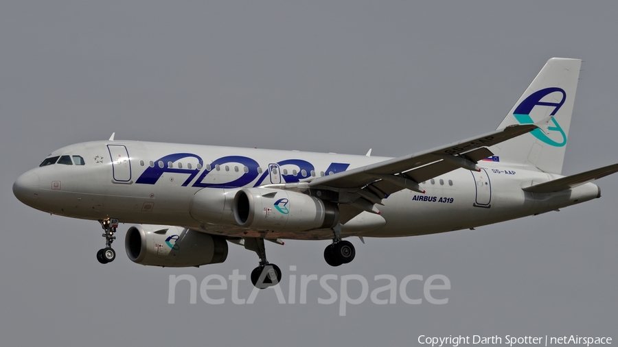 Adria Airways Airbus A319-132 (S5-AAP) | Photo 230027