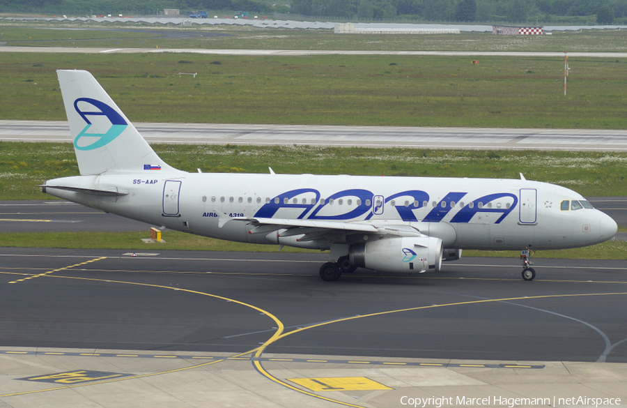 Adria Airways Airbus A319-132 (S5-AAP) | Photo 125436