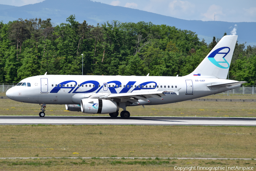 Adria Airways Airbus A319-132 (S5-AAP) | Photo 421778