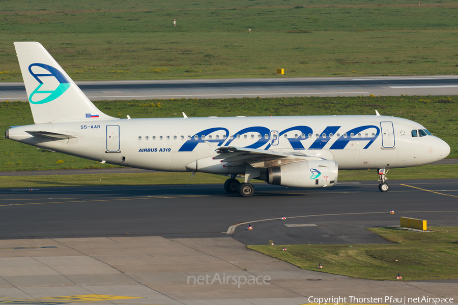 Adria Airways Airbus A319-132 (S5-AAR) | Photo 87166