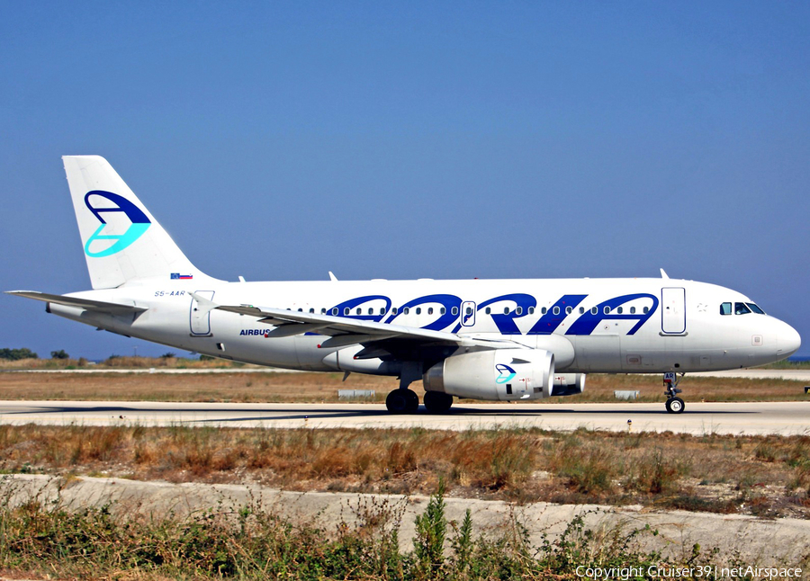 Adria Airways Airbus A319-132 (S5-AAR) | Photo 290792