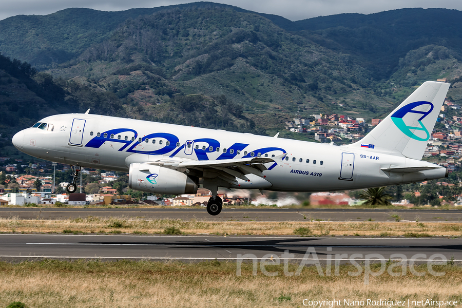 Adria Airways Airbus A319-132 (S5-AAR) | Photo 159121