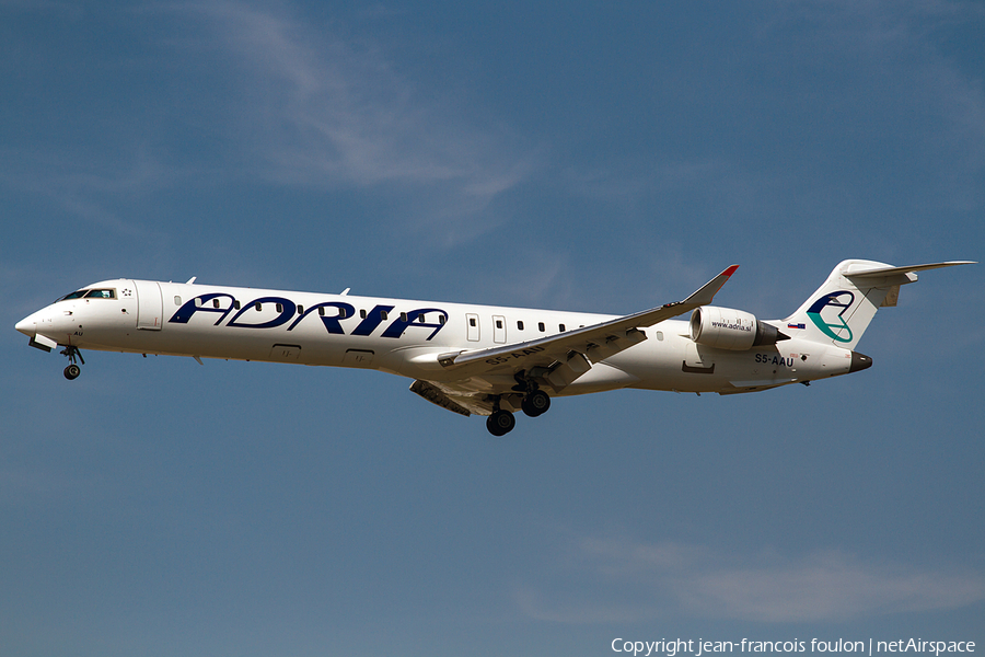 Adria Airways Bombardier CRJ-900LR (S5-AAU) | Photo 90778