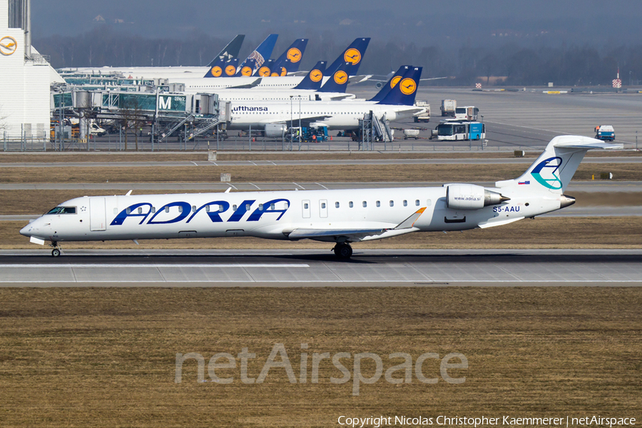 Adria Airways Bombardier CRJ-900LR (S5-AAU) | Photo 161162