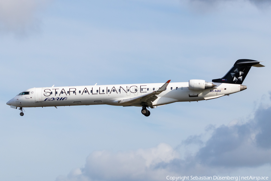 Adria Airways Bombardier CRJ-900LR (S5-AAV) | Photo 357431