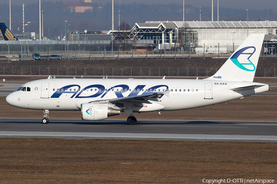 Adria Airways Airbus A319-111 (S5-AAX) | Photo 295363