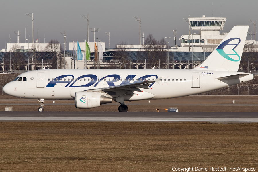 Adria Airways Airbus A319-111 (S5-AAX) | Photo 420430